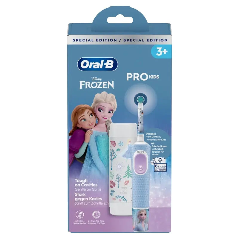Oral-B Gefrorene Elektrische Zahnbürste + Etui