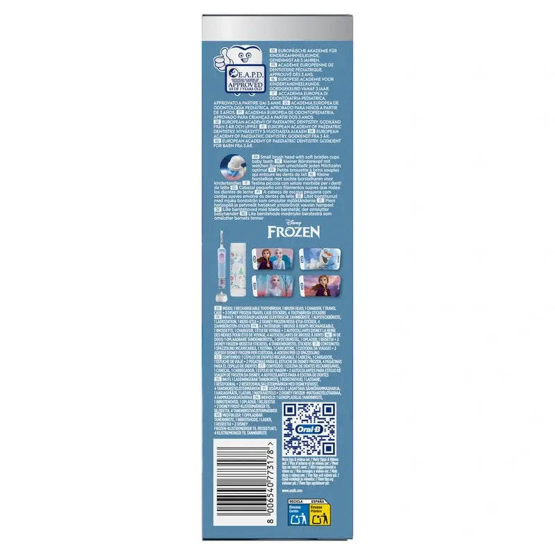 Oral-B Gefrorene Elektrische Zahnbürste + Etui