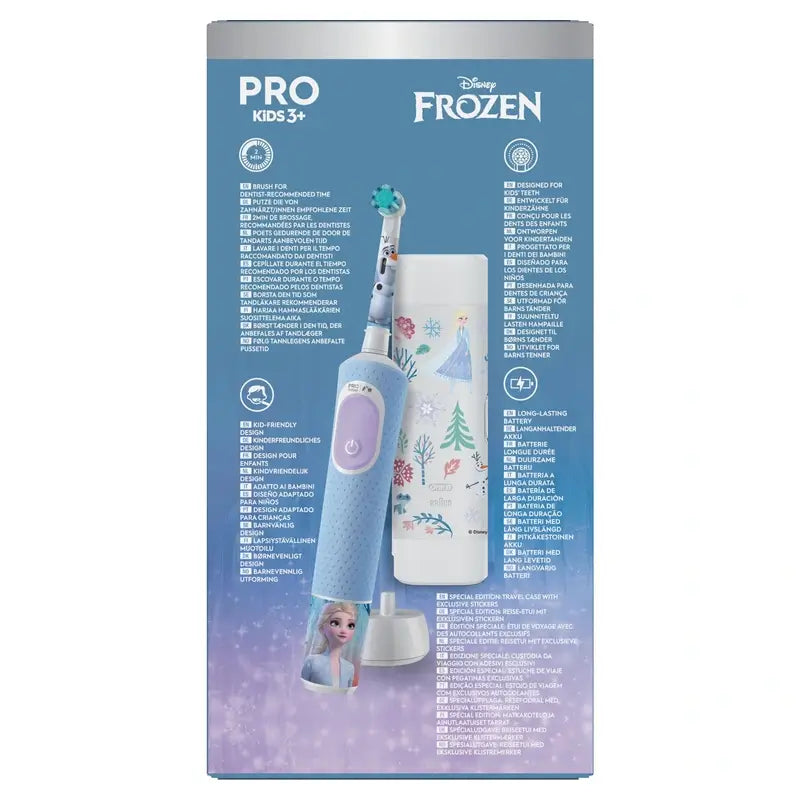 Oral-B Gefrorene Elektrische Zahnbürste + Etui