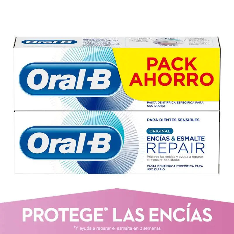 Oral-B Labor Zahnfleisch & Zahnschmelz Pro-Repair Original Zahnpasta 2X100 ml