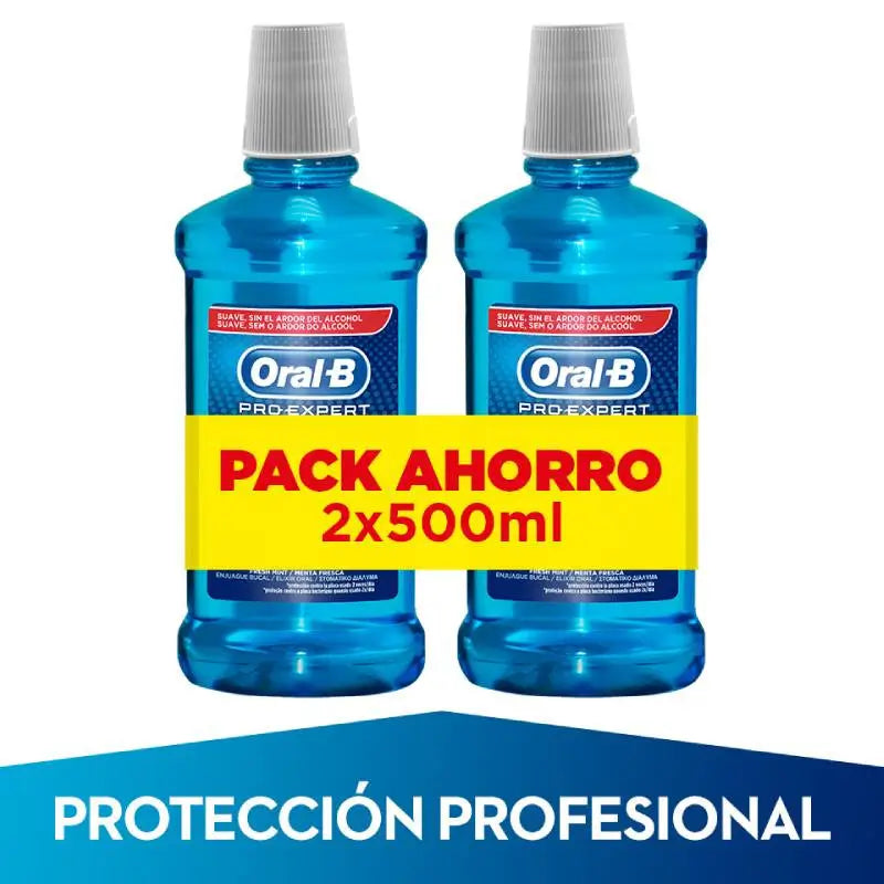 Oral-B Pro-Expert Professioneller Schutz Mundspülung 2X500 ml