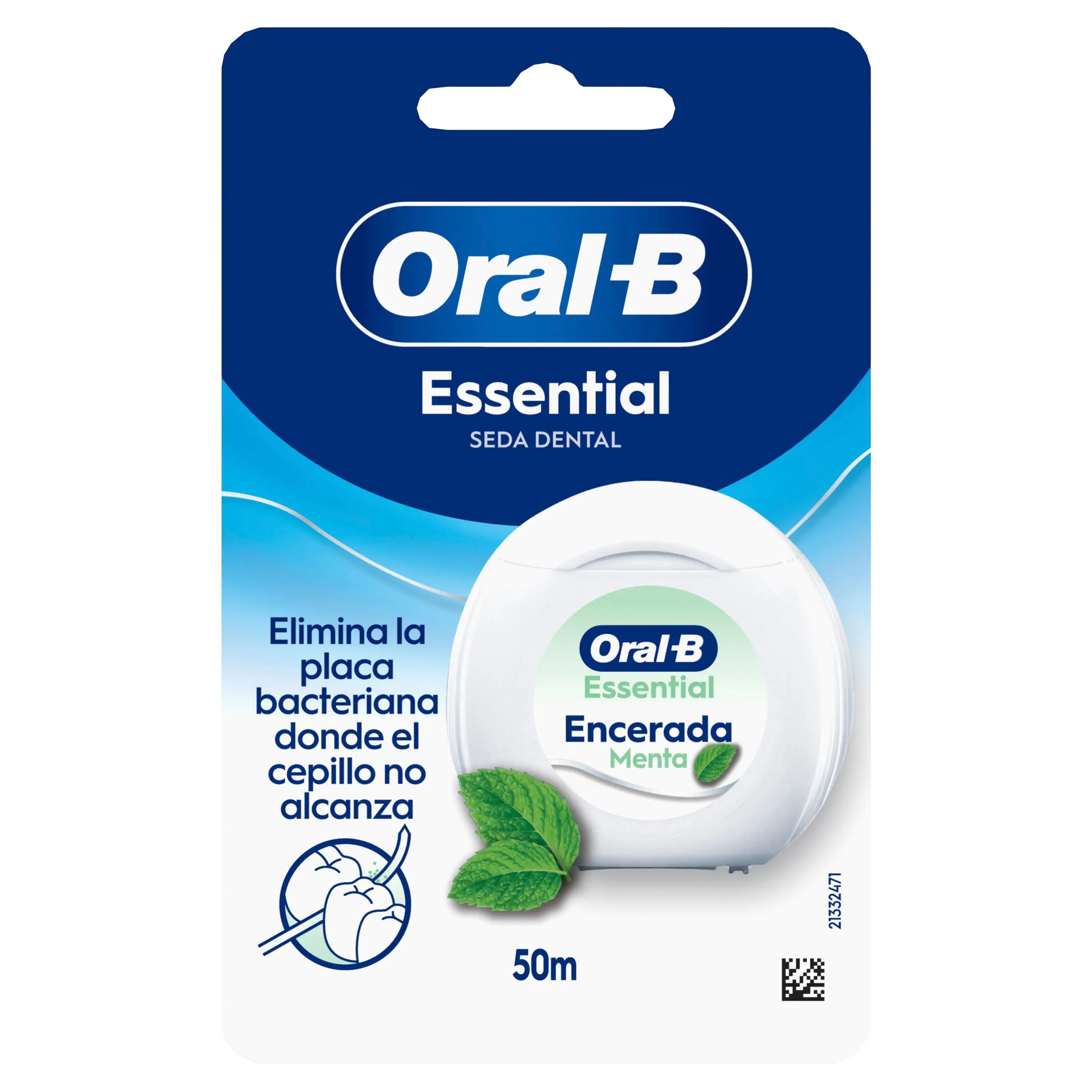 Oral-B Essencial Zahnseide Wachs/Minze 50 mt