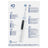 Oral-B Io 5 Elektrische Zahnbürste Weiß, 2 Zahnbürstenköpfe