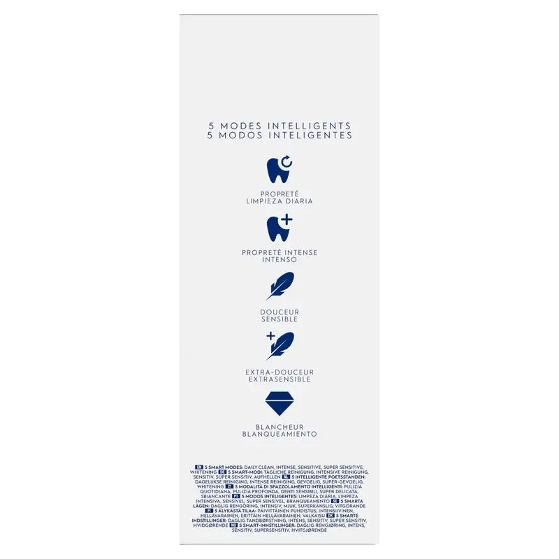 Oral-B Io 5 Elektrische Zahnbürste Weiß, 2 Zahnbürstenköpfe