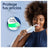 Oral-B Io 5 Elektrische Zahnbürste Weiß, 2 Zahnbürstenköpfe