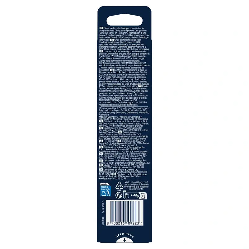 Oral-B iO Gentle Care Ersatzbürstenköpfe, 4er-Pack