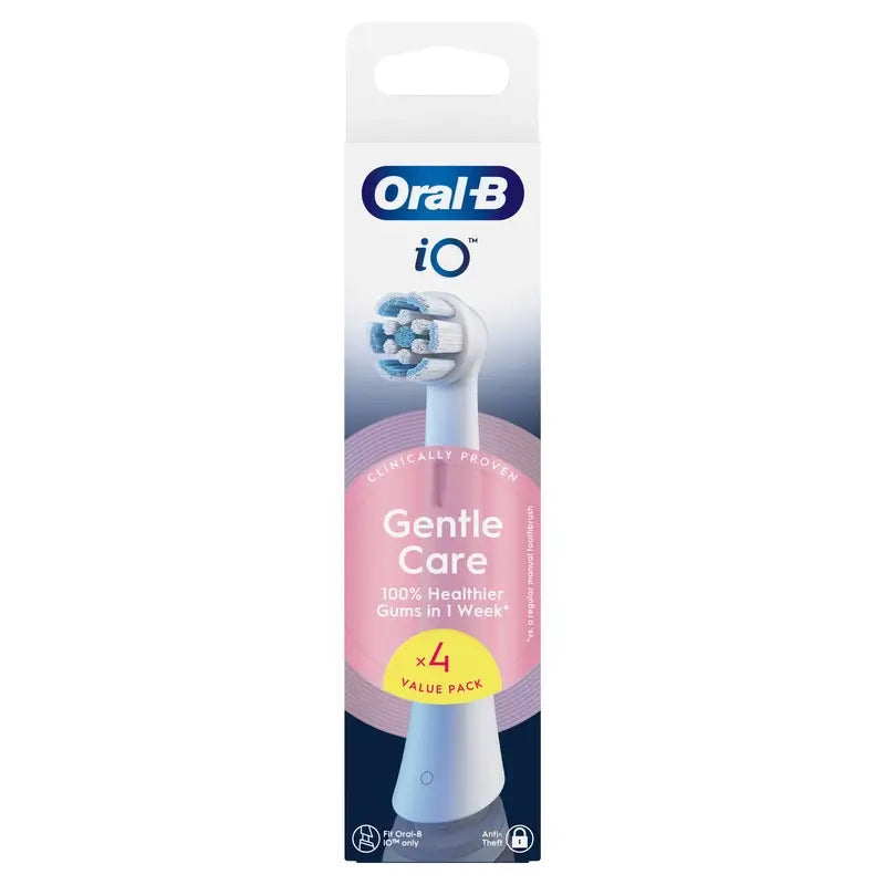 Oral-B iO Gentle Care Ersatzbürstenköpfe, 4er-Pack