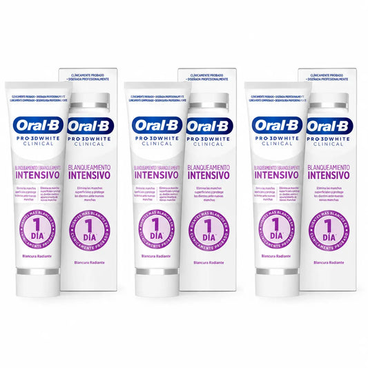 Oral-B 3D White Zahnpasta, 75 ml, 3er-Pack