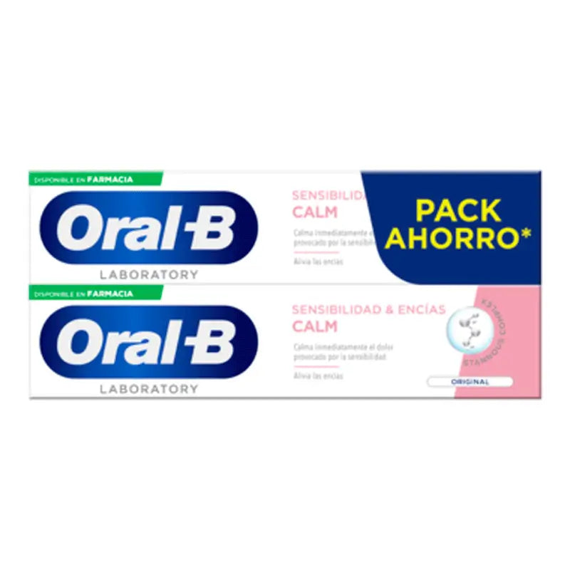 Oral- B Laboratory Sensitivity & Gingival Control Original Zahnpasta 2X100 ml