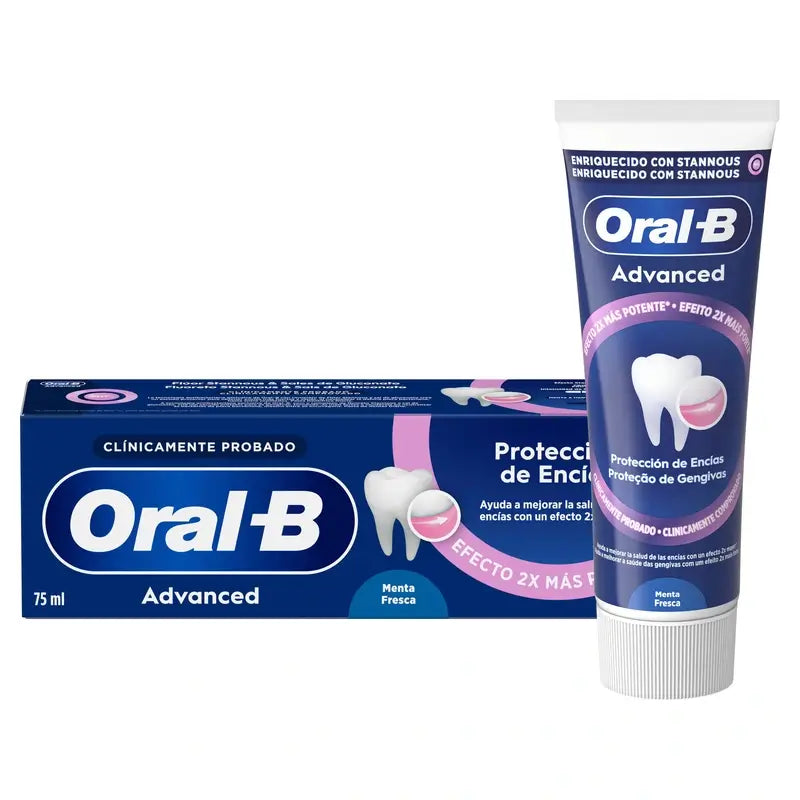 Oral-B Advanced Fresh Mint Zahnfleischschutz-Zahnpasta, 75 ml