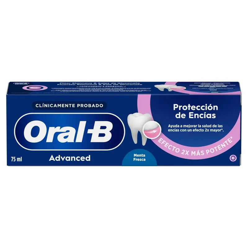 Oral-B Advanced Fresh Mint Zahnfleischschutz-Zahnpasta, 75 ml