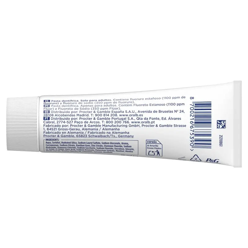 Oral-B Advanced Fresh Mint Zahnfleischschutz-Zahnpasta, 75 ml