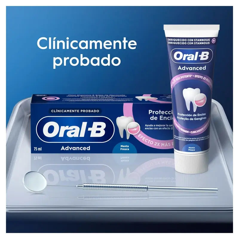 Oral-B Advanced Fresh Mint Zahnfleischschutz-Zahnpasta, 75 ml
