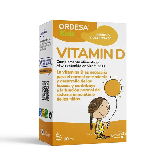 Ordesa Kinder Vitamin D, 10x10 Gramm