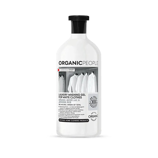 Organic People Bio-Wasserlilie & Japanischer Reis Bio-Flüssigwaschmittel, 1000 Ml
