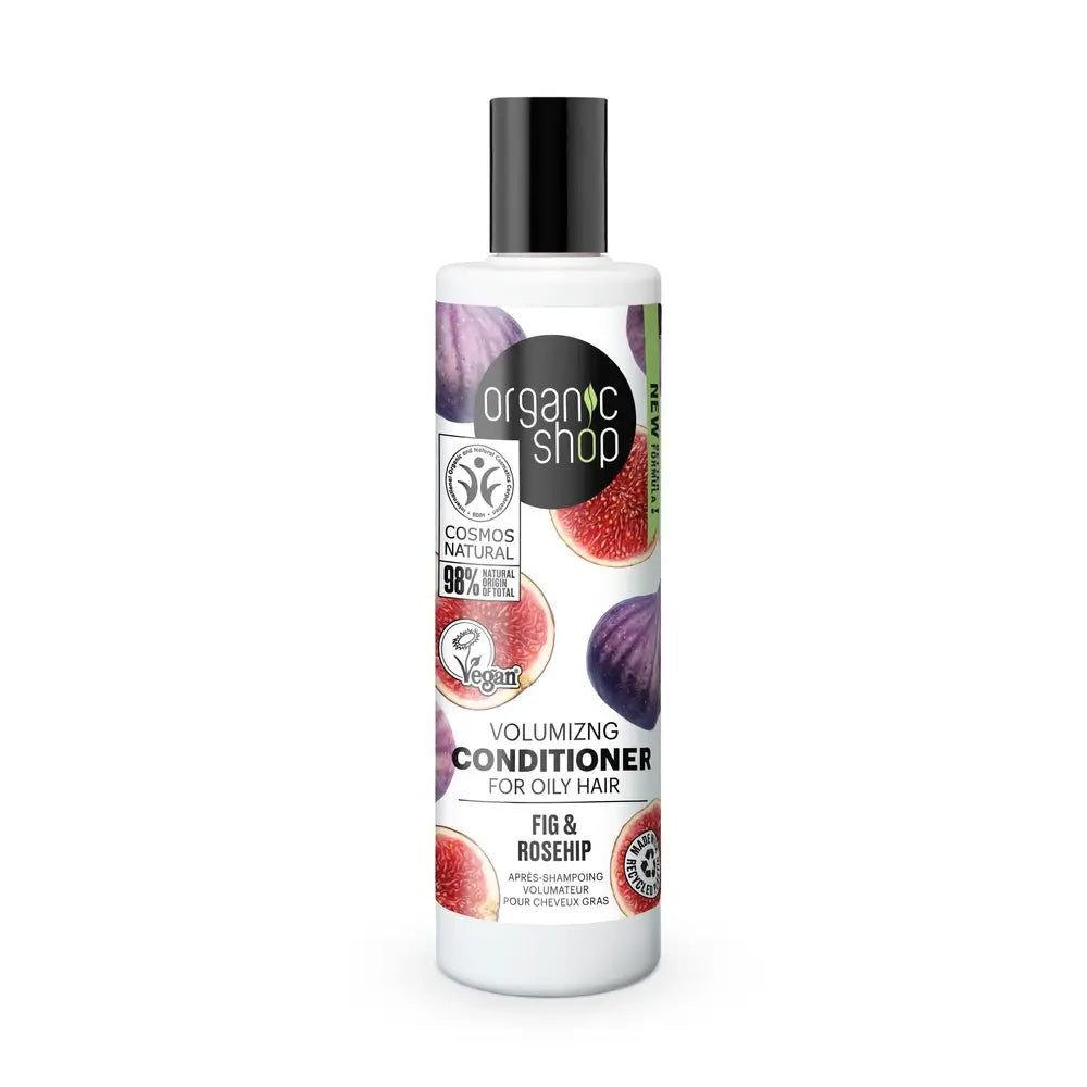 Organic Shop Organic Shop Volumising Conditioner für fettiges Haar Feige & Hagebutte, 280 ml