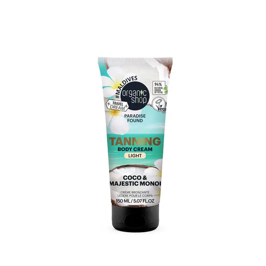 Organic Shop Selbstbräunungscreme, heller Farbton, 150 ml