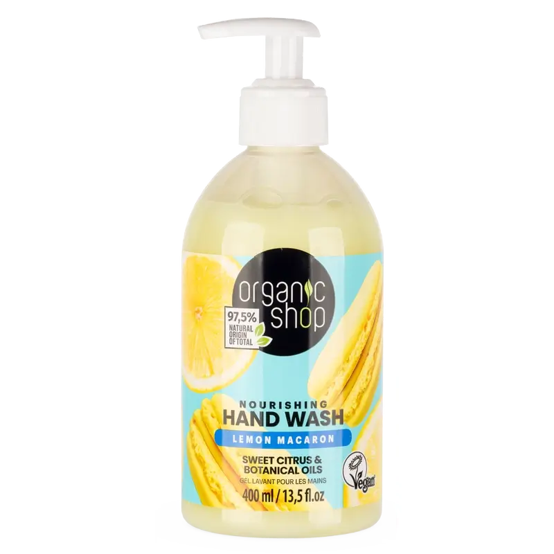 Organic Shop Crp Pflegende Handseife Zitrone Macaron , 400 ml