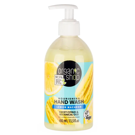 Organic Shop Crp Pflegende Handseife Zitrone Macaron , 400 ml