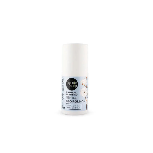 Organic Shop Baumwolle & Seerose Deo Roll-on, 50 ml