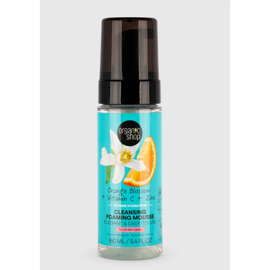Organic Shop Intense Moisturising Facial Foaming Cleanser, 150 ml