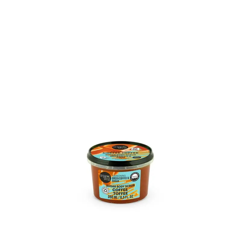 Organic Shop Kaffee-Toffee-Zucker-Körperpeeling , 250 ml