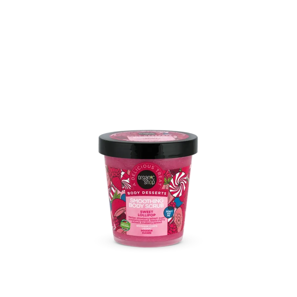 Organic Shop Lollipop Körperpeeling, 450 Ml