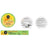 Organic Shop Fac Anti-Stress Hydrogel Augenkonturpflaster "Mango Delight", 60 Stück.