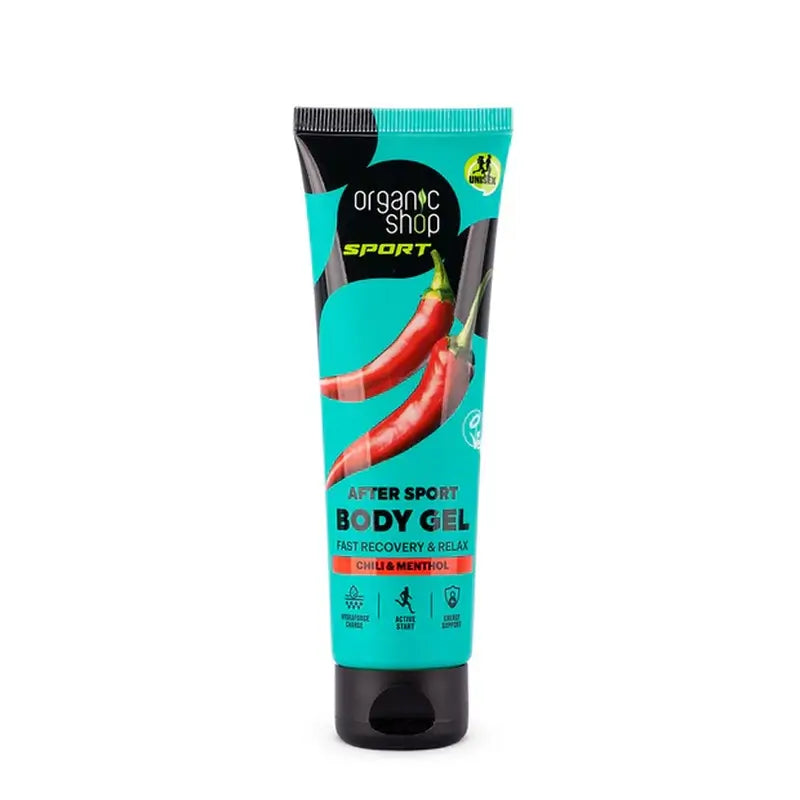 Organic Shop Entspannendes After Sport Körpergel für schnelle Erholung, 75 ml
