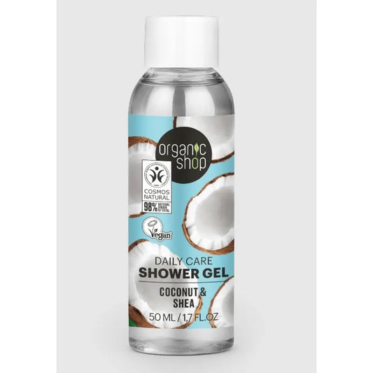 Organic Shop Daily Care Duschgel Kokosnuss & Sheabutter , 50 ml