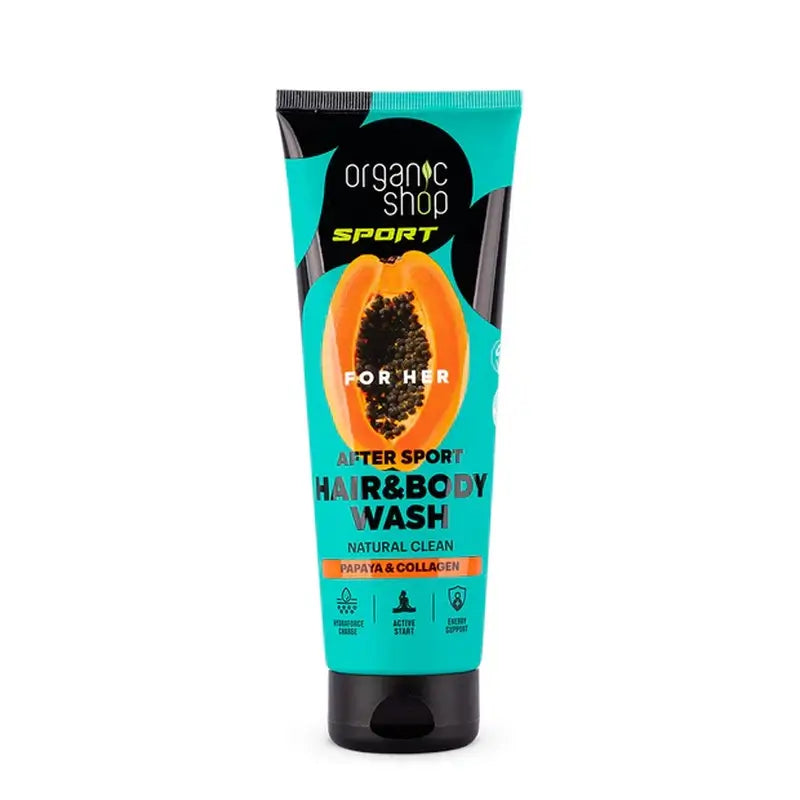 Organic Shop After Sport Duschgel & Shampoo für Sie, 200 ml