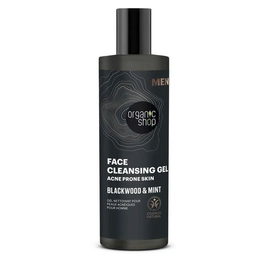 Organic Shop Organic Shop Reinigungsgel für Akne-Haut Eichenrinde und Pfefferminze, 200 Ml