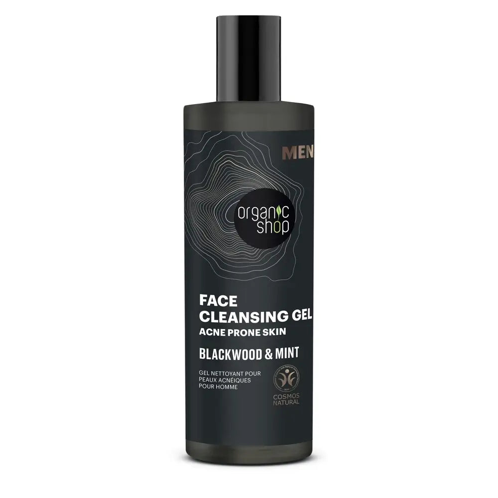Organic Shop Organic Shop Reinigungsgel für Akne-Haut Eichenrinde und Pfefferminze, 200 Ml