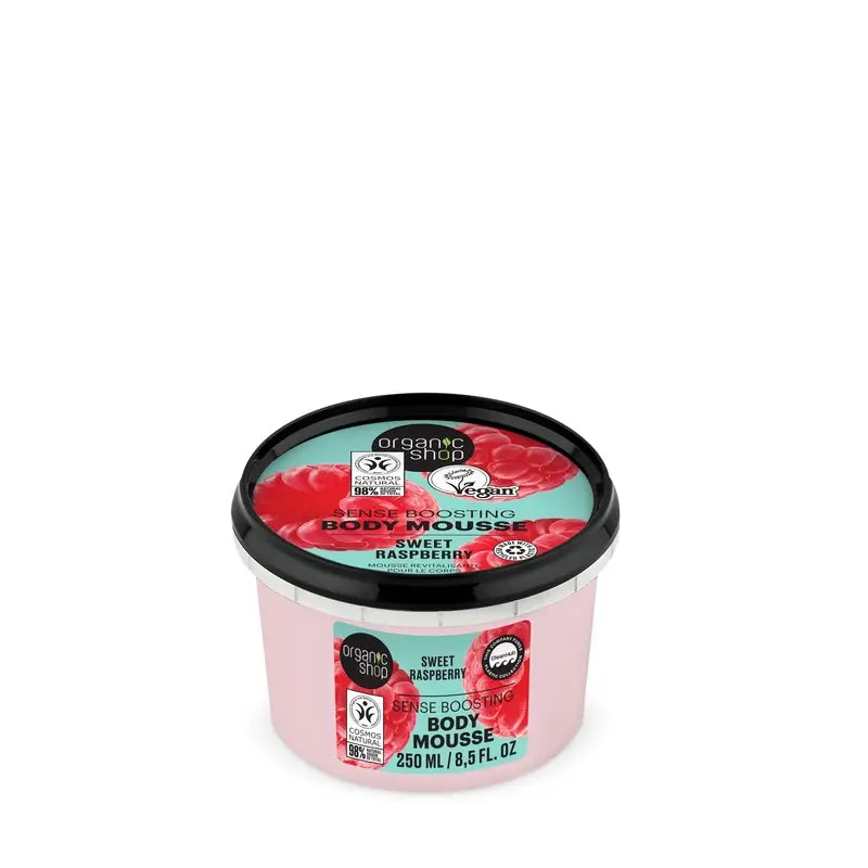 Organic Shop Mix Himbeere Regenerierendes Körpermousse , 250 ml