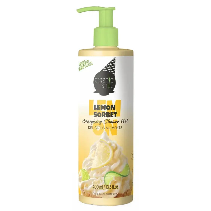 Organic Shop Ogs Ice Energising Duschgel Zitronensorbet , 400 ml