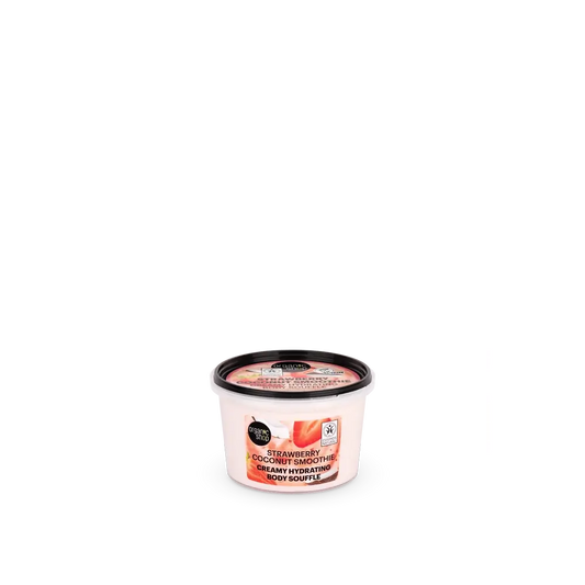 Organic Shop Erdbeere & Kokosnuss Cremiger Feuchtigkeits-Smoothie, 250 Ml