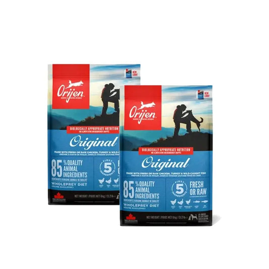 Orijen Canine Adult Original  2er-Pack à 6 kg  Hundefutter