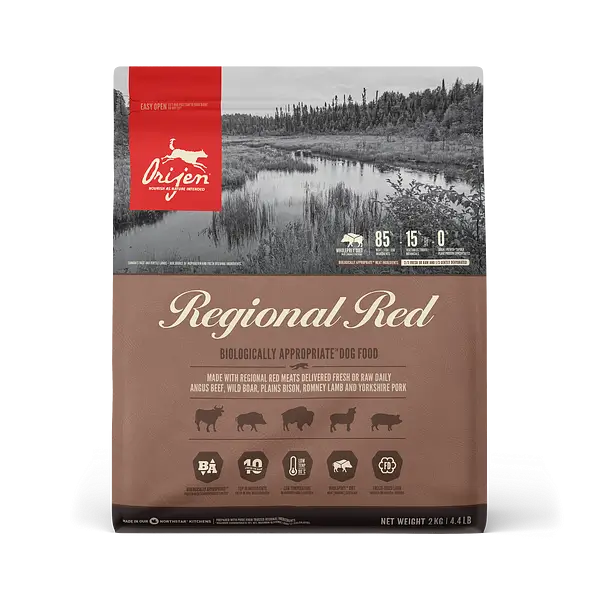 Orijen Canine Adult Regional Rot 2Kg Hundefutter