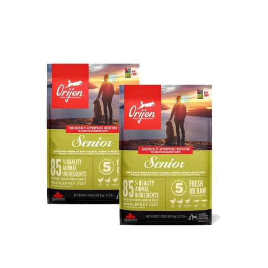 Orijen Canine Senior 2 X 11,4 Kg Hundefutter , Packung 2
