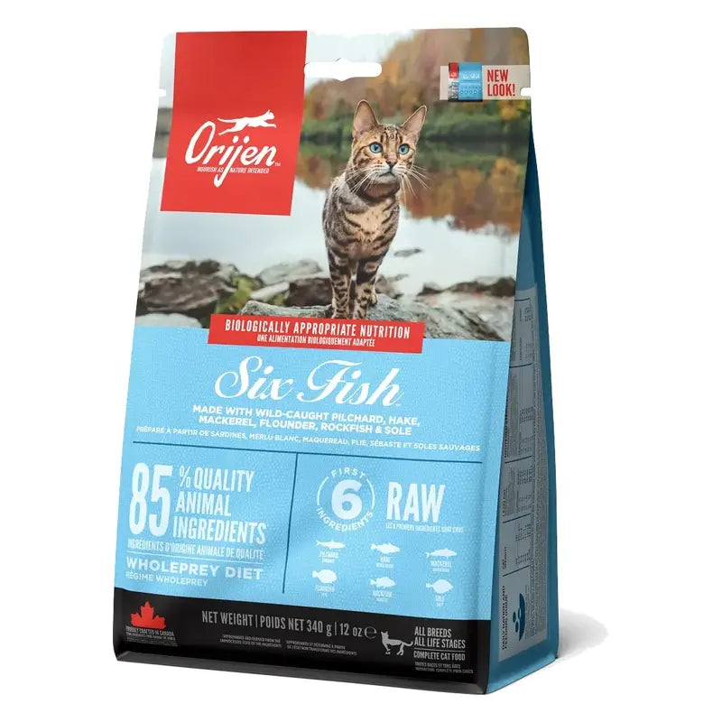 Orijen Feline Adult Sechs Fisch 340Gr
