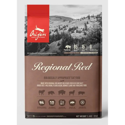 Orijen Feline Regional Rot 5,4Kg Katzenfutter