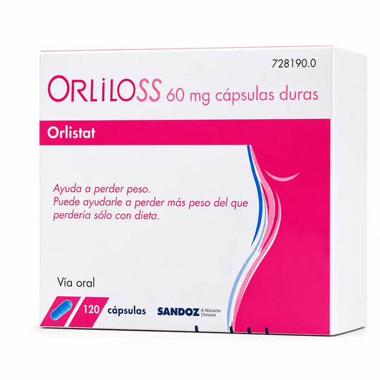 Orliloss 60 mg, 120 Hartkapseln