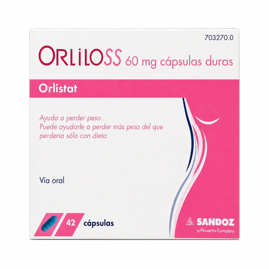 Orliloss 60 mg 42 Kapseln