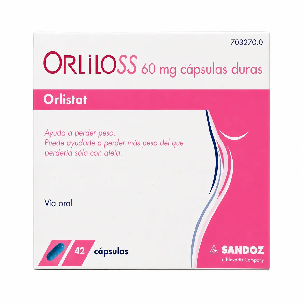 Orliloss 60 mg 42 Kapseln