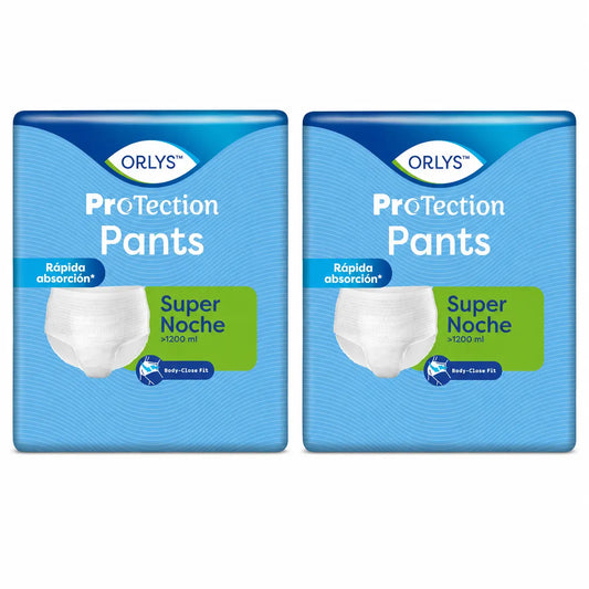 Orlys Schutzhosen Super Night Large, 80 Stück, Packung 2