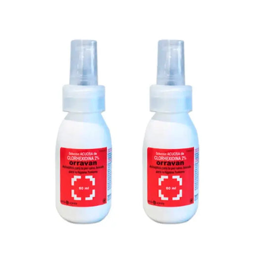 Orravan Duplo Chlorhexidin 2%ige wässrige Lösung 2 x 60 ml