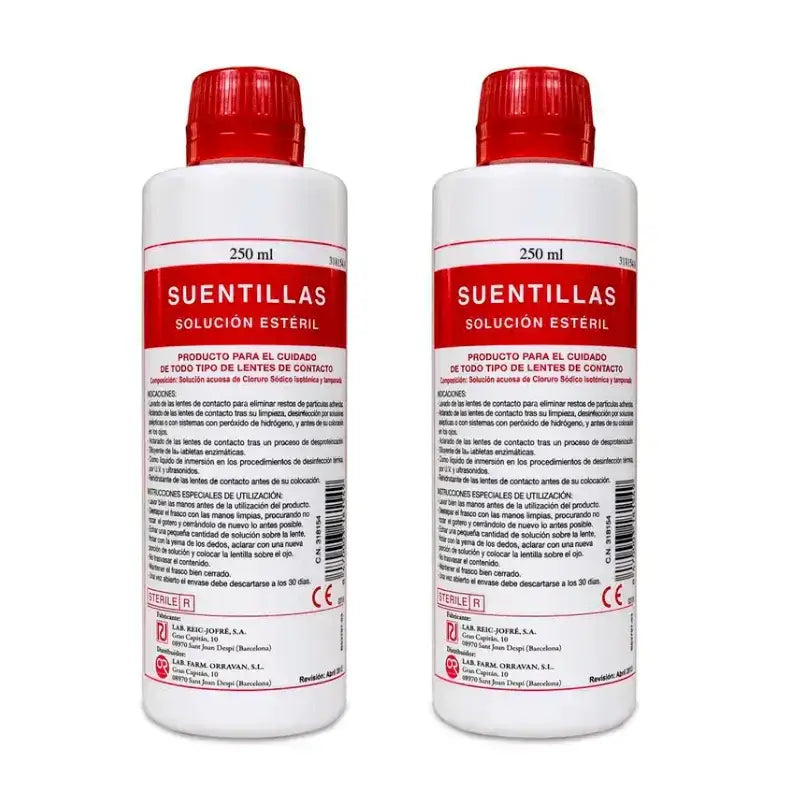 Orravan Duplo Einzellösung für Kontaktlinsen 2 x 250 ml