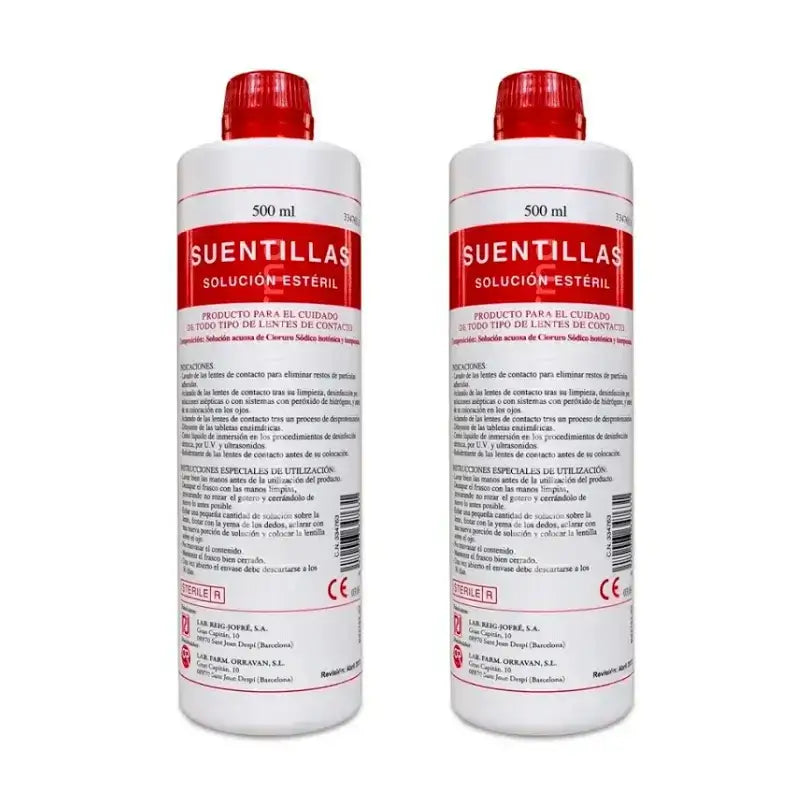 Orravan Duplo Einzellösung für Kontaktlinsen 2 x 500 ml