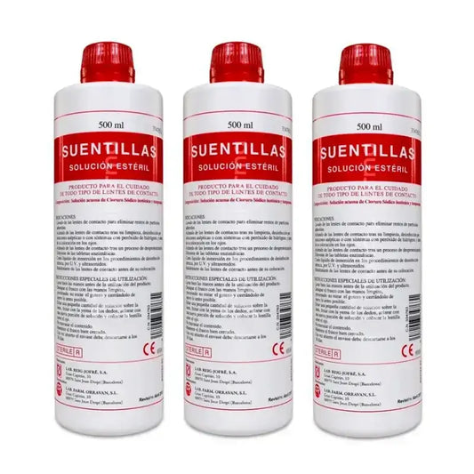 Orravan Triplo Einzellösung für Kontaktlinsen 3 x 500 ml