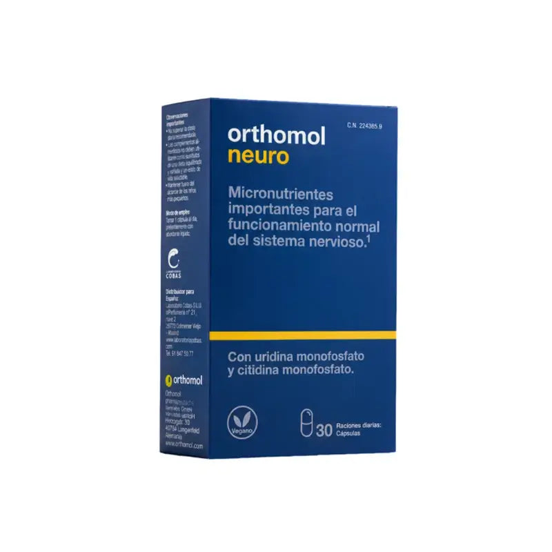 Orthomol Neuro, 30 Kapseln